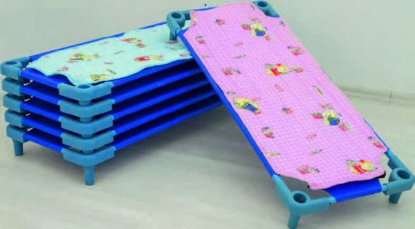 Pat Plastic cu saltea 2211 - gradinita
