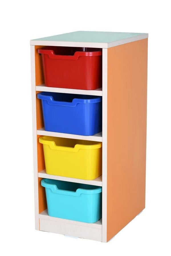 DULAP 4 sertare din plastic 1138  gradinita