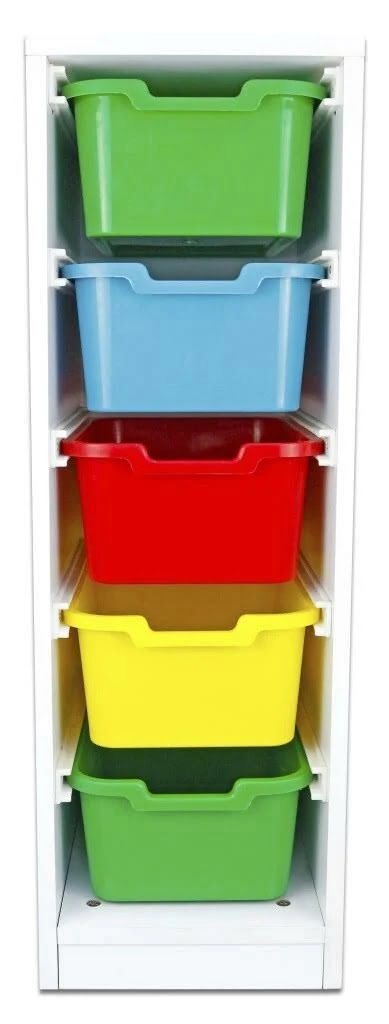 DULAP 5 sertare din plastic 5885  gradinita